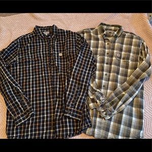 Men’s Carhartt flannels bundles